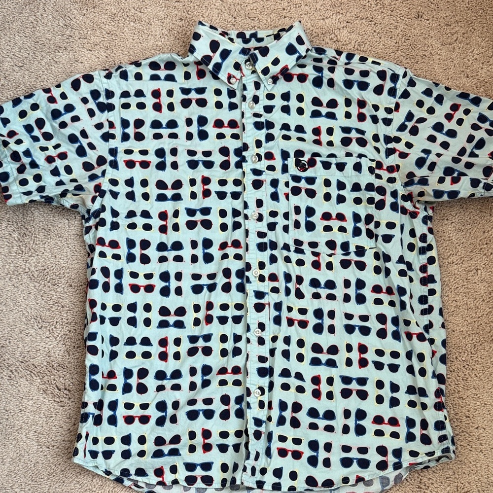 Southern Proper Sunglasses Patterned Shirt